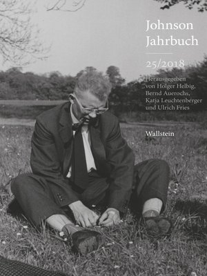 cover image of Johnson-Jahrbuch 25/2018